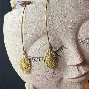 chief brass Earrings